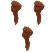 3Pièces Modèles Alimentaires Simulés Pieds De Marron Durable
