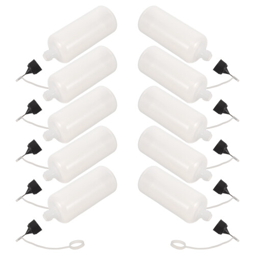 10Pièces Flacons Applicateurs À Pointe Fine Usage Multi-Couleur