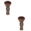 2Pièces Brosse Café Brosse Douce Portable Confortable Pour 5