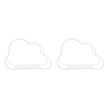 2Pièces Support Magazines Métallique Pour Maison Bureau Moderne