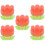 5Pièces Support Vase Déco Petit Coloré Enfant 5