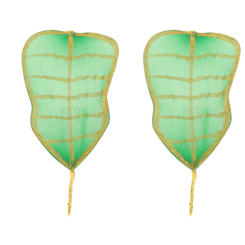 2Pièces Décor Éventails Palmier Vert En Pour Festival
