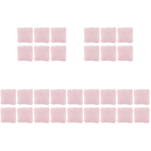 30Pièces Mini En Tissu Rose Pour Décor Maison De
