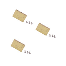 3Ensembles Pièces Pont Cuivre Pour Guitare Tremolo Résistant Café