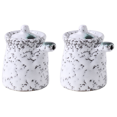 2Pièces Vinaigre Céramique Design Unique Usage