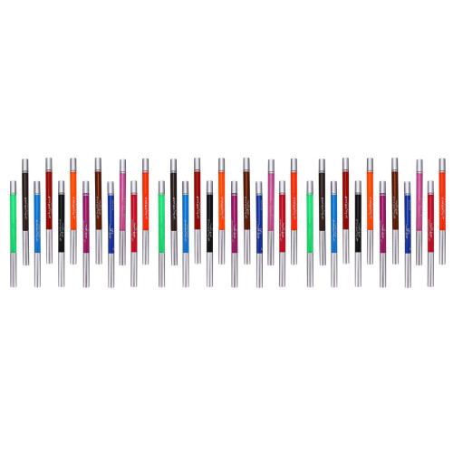 36Pièces Eyeliners Séchage Rapide Multicouleurs Kit