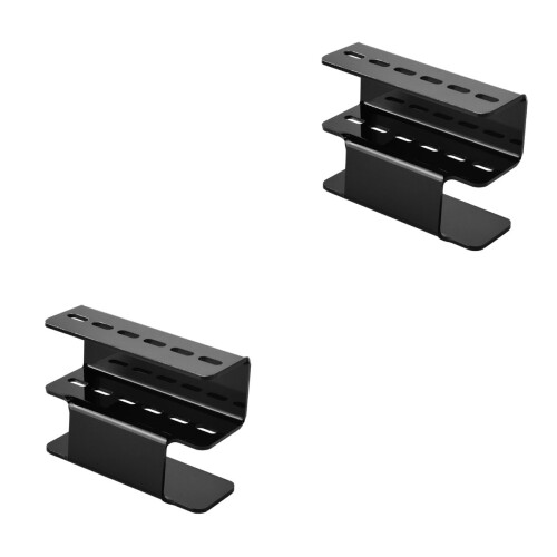 2Pièces Râtelier En Noir Pour Extensions Et Pince À Cils