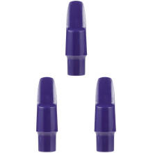 3Pièces Embouts Plastique Bleus Saxophone Alto, Son Clair Et Équilibré