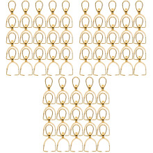 60Pièces Fermoirs Pendentifs Dorés En Acier Inoxydable Pour DIY