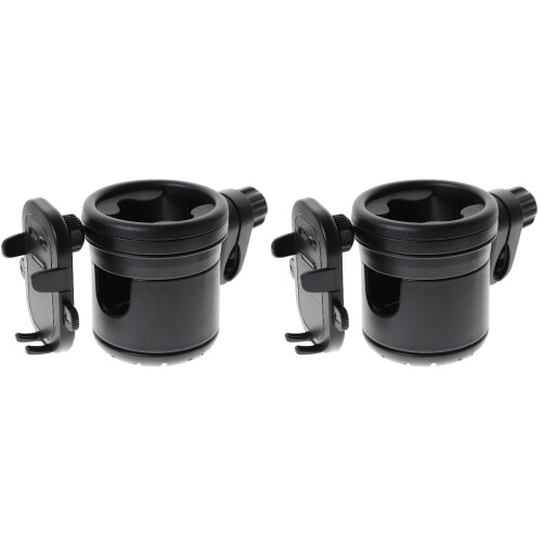 2Pièces -Gobelet Téléphone Noir Pour Poussette