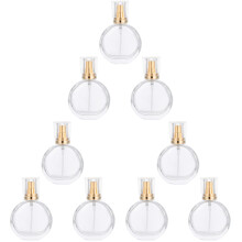 9Pièces Flacons En Verre Rechargeables Pratiques