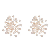 400Pièces Punaises Bois Beige Pour Et Créatifs