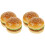 4Pièces Modèles Burger Simulation PU Coloré Pour Décor Fête 1