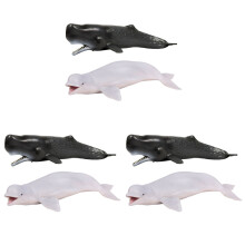 6Pièces Jouets Educatifs Animaux Décor Coloré Enfants