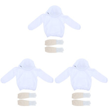 3Ensembles Tenues Apiculture Vêtement Résistants