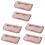 6Pièces Range-Pantoufles Mural Rose Pliable Gain De Place 1