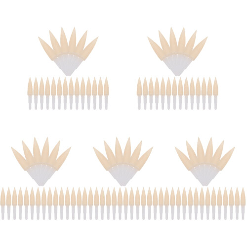 100Pièces Pointe De Stylo En Éponge Blanche Confortable