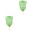 2Pièces Décor Éventails Palmier Vert En Pour Festival 2