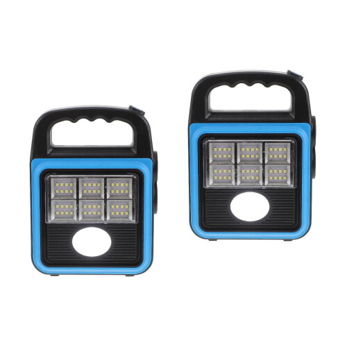 2Pièces Solaire Polyvalente Pour Camping Urgence 2