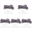 5Ensembles Adaptateurs LED 5 Broches Assortis Installation Facile 1
