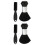 4Pièces Brosse Noir Brosse Coupe Salon Confortable 7