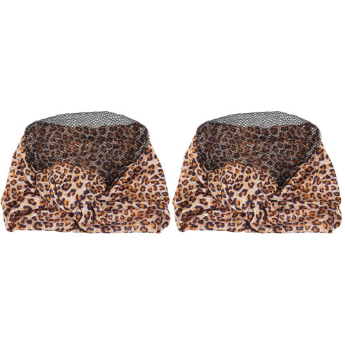 2Pièces Filet Perruque Confortable Élasticité Durable