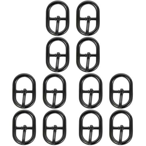 12Pièces Boucles Métalliques Pour Sangles DIY Accessoires 1