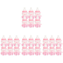 96Pièces Boîtes Cadeaux Rose En Forme De Pour Bébé