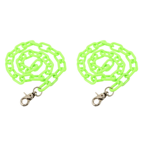 2Pièces Verte Punk Bijou Jeans Et Accessoire Mode 1