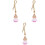 3Pièces Diffuseurs Parfum Rose Design Épuré Résistante 2