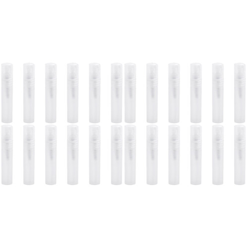24Pièces Flacons Vaporisateurs Blancs, Compacts Et Durables 1