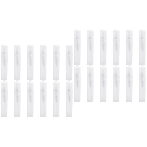 24Pièces Flacons Vaporisateurs Blancs, Compacts Et Durables 2