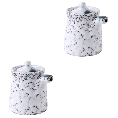 2Pièces Vinaigre Céramique Design Unique Usage 1