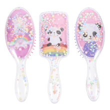 2Ensembles Peignes Airbag Cartoon Enfants Plastique Panda