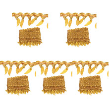 5Pièces Frange Costume , Garniture Polyvalente