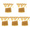 5Pièces Frange Costume , Garniture Polyvalente 1