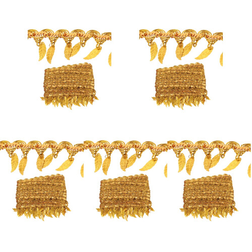 5Pièces Frange Costume , Garniture Polyvalente