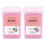 2000Pièces Lingettes Douces Rose Nettoyantes Glue Extensions Cils 1