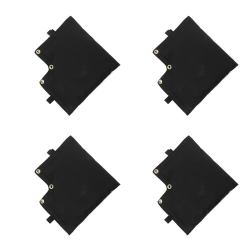 4Pièces Couvre Robinet Extérieur Noir Isolation Hiver Outils