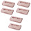 6Pièces Range-Pantoufles Mural Rose Pliable Gain De Place 2