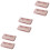 6Pièces Range-Pantoufles Mural Rose Pliable Gain De Place 4