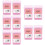 2000Pièces Lingettes Douces Rose Nettoyantes Glue Extensions Cils 3