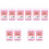 2000Pièces Lingettes Douces Rose Nettoyantes Glue Extensions Cils 4
