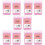 2000Pièces Lingettes Douces Rose Nettoyantes Glue Extensions Cils 5
