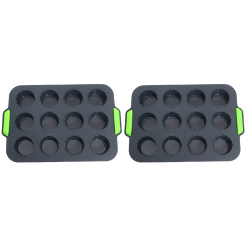 2Pièces Moules De Cuisson En Silicone Pour Gâteaux