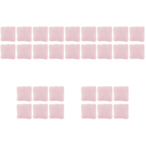 30Pièces Mini En Tissu Rose Pour Décor Maison De 1