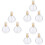 9Pièces Flacons En Verre Rechargeables Pratiques 6