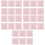 30Pièces Mini En Tissu Rose Pour Décor Maison De 6
