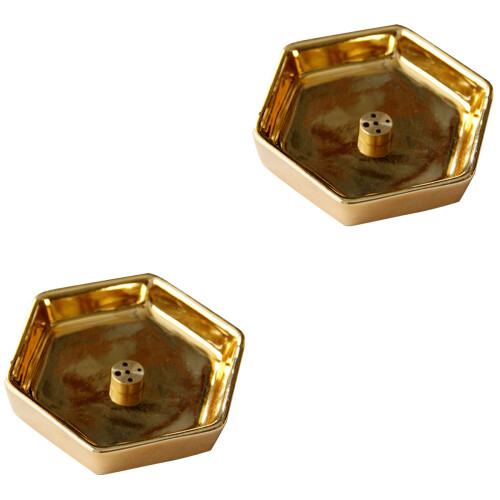 2Pièces Support À Encens En Céramique Décor Zen 1