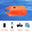 3Pièces Étanches Orange Pour Kayak Randonnée Camping Extérieur 4